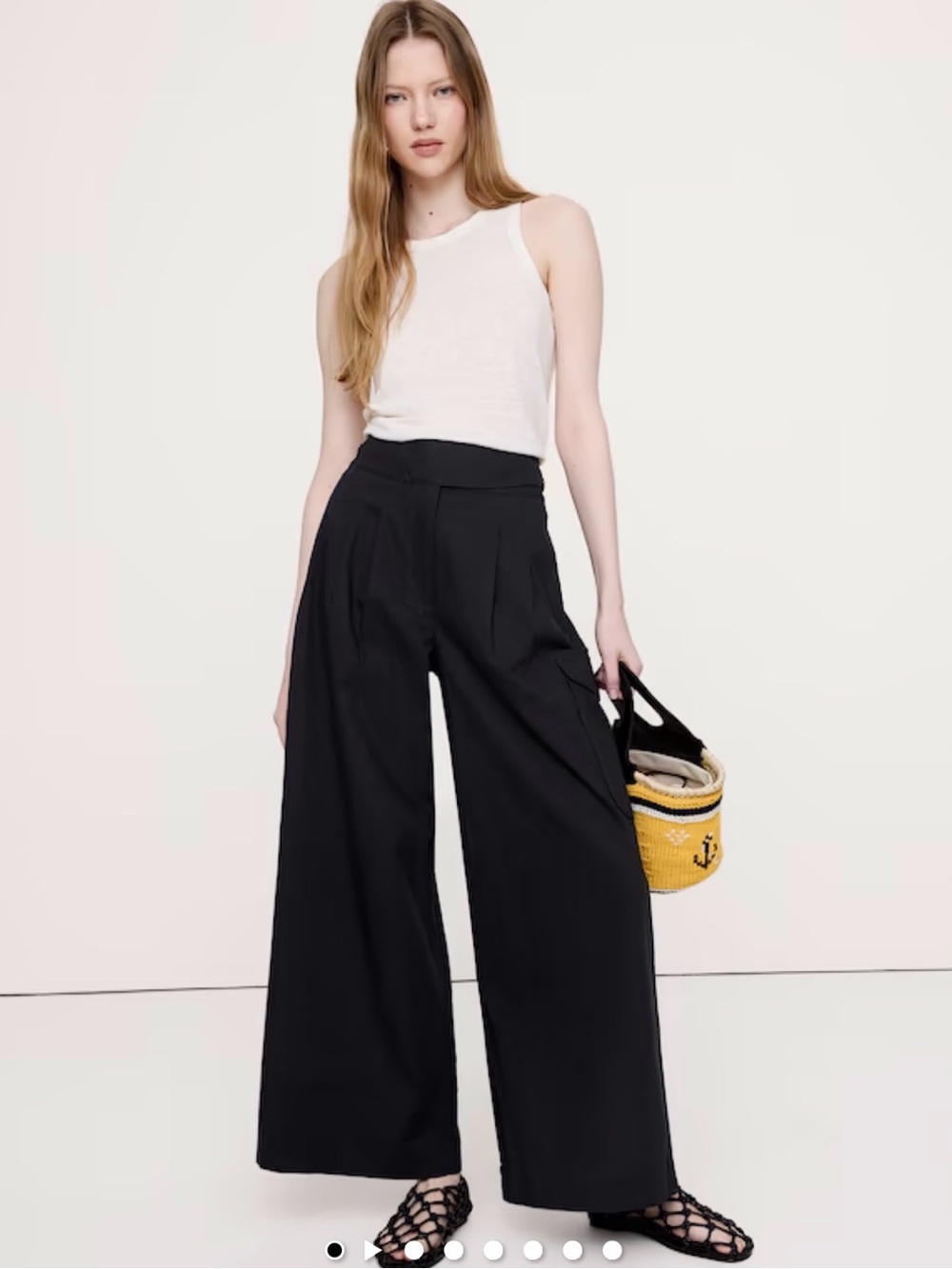 BANANA REPUBLIC HERITAGE EXPLORER HIGH-RISE WIDE-LEG PANT